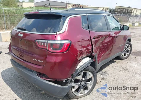 2020 Jeep Compass Limited 4X4 из США, поврежденный, VIN 3C4NJDCB2LT209156